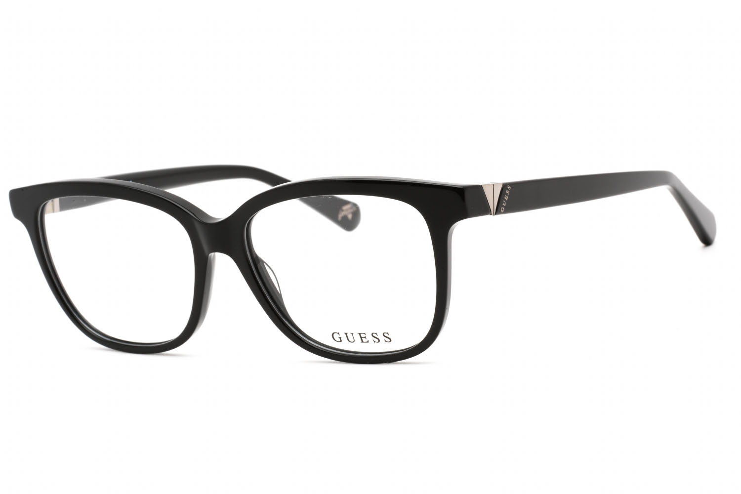 Guess Gu Eyeglasses Shiny Black Designer Eyewear