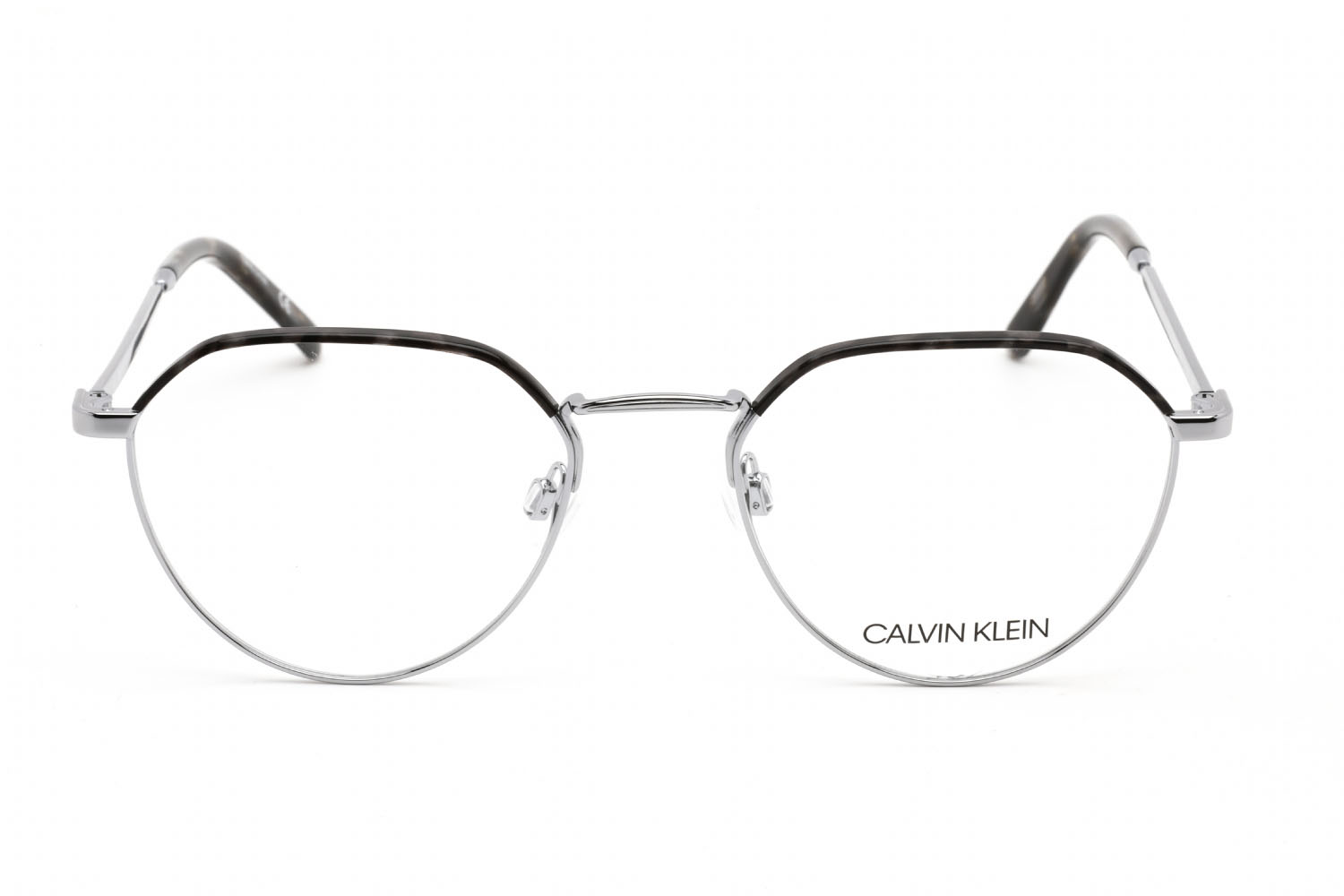 563554-Calvin-Klein-CK20127-Eyeglasses-LIGHT GUNMETAL-Clear demo lens