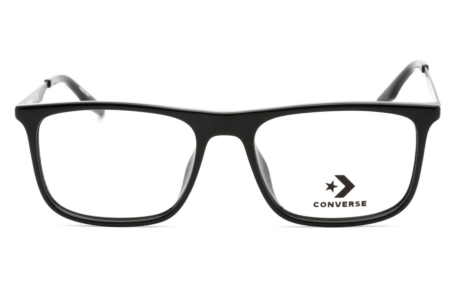 571312-Converse-CV8006-Eyeglasses-Black - Clear Lens