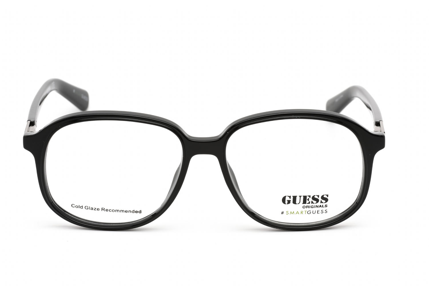 561637-Guess-GU8255-Eyeglasses-shiny black - Clear demo lens