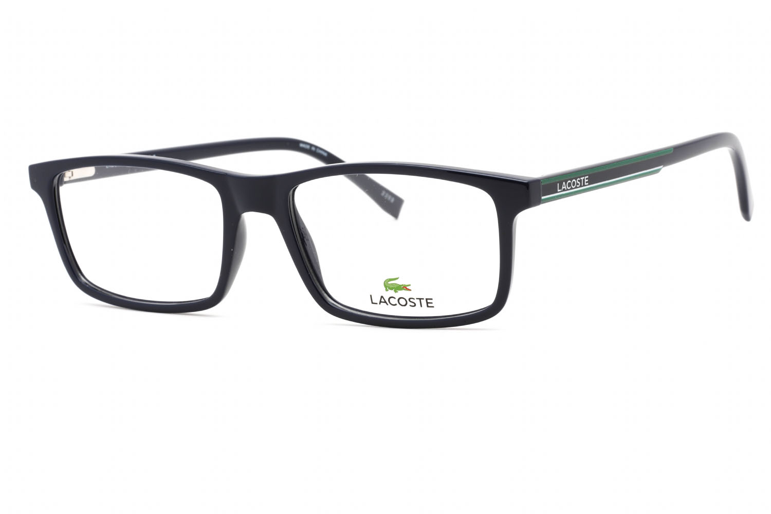 568761-Lacoste-L2858-Eyeglasses-Blue - Clear Lens