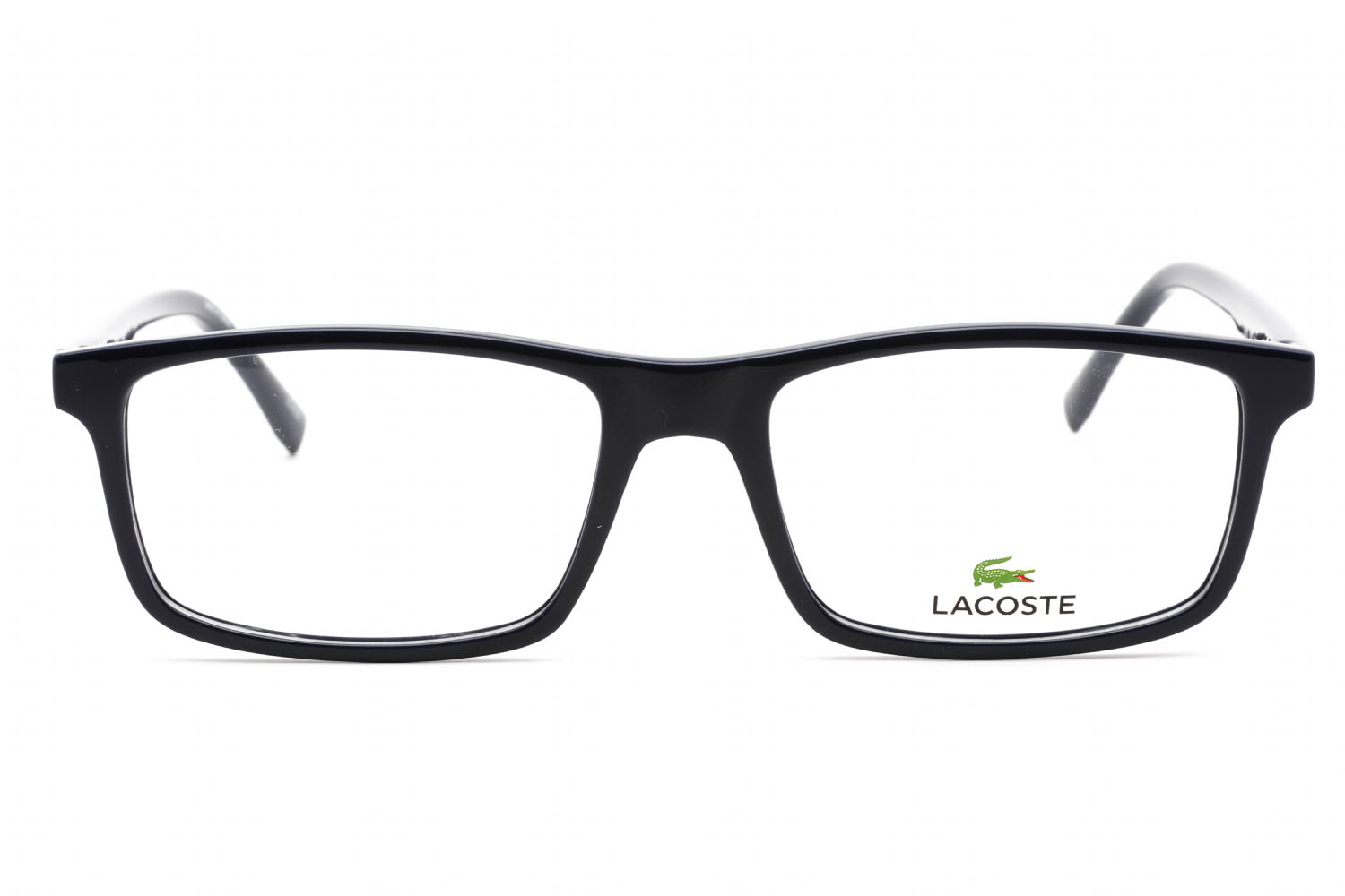 568761-Lacoste-L2858-Eyeglasses-Blue - Clear Lens