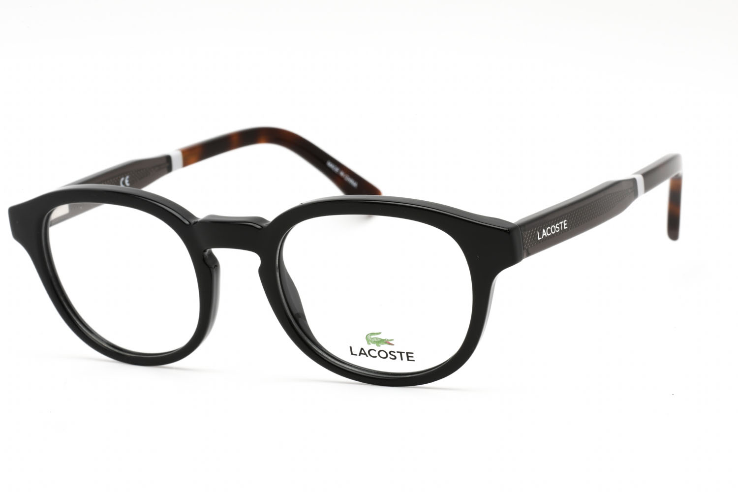 558155-Lacoste-L2891-Eyeglasses-Black - Clear Lens