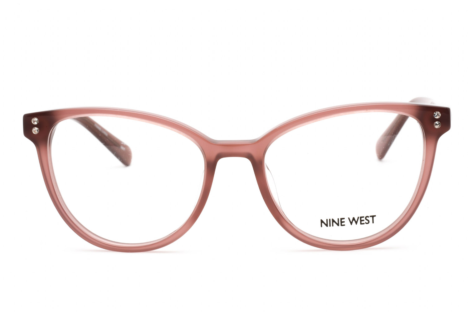 569227-Nine-West-NW5196-Eyeglasses-ROSE TAUPE-Clear demo lens