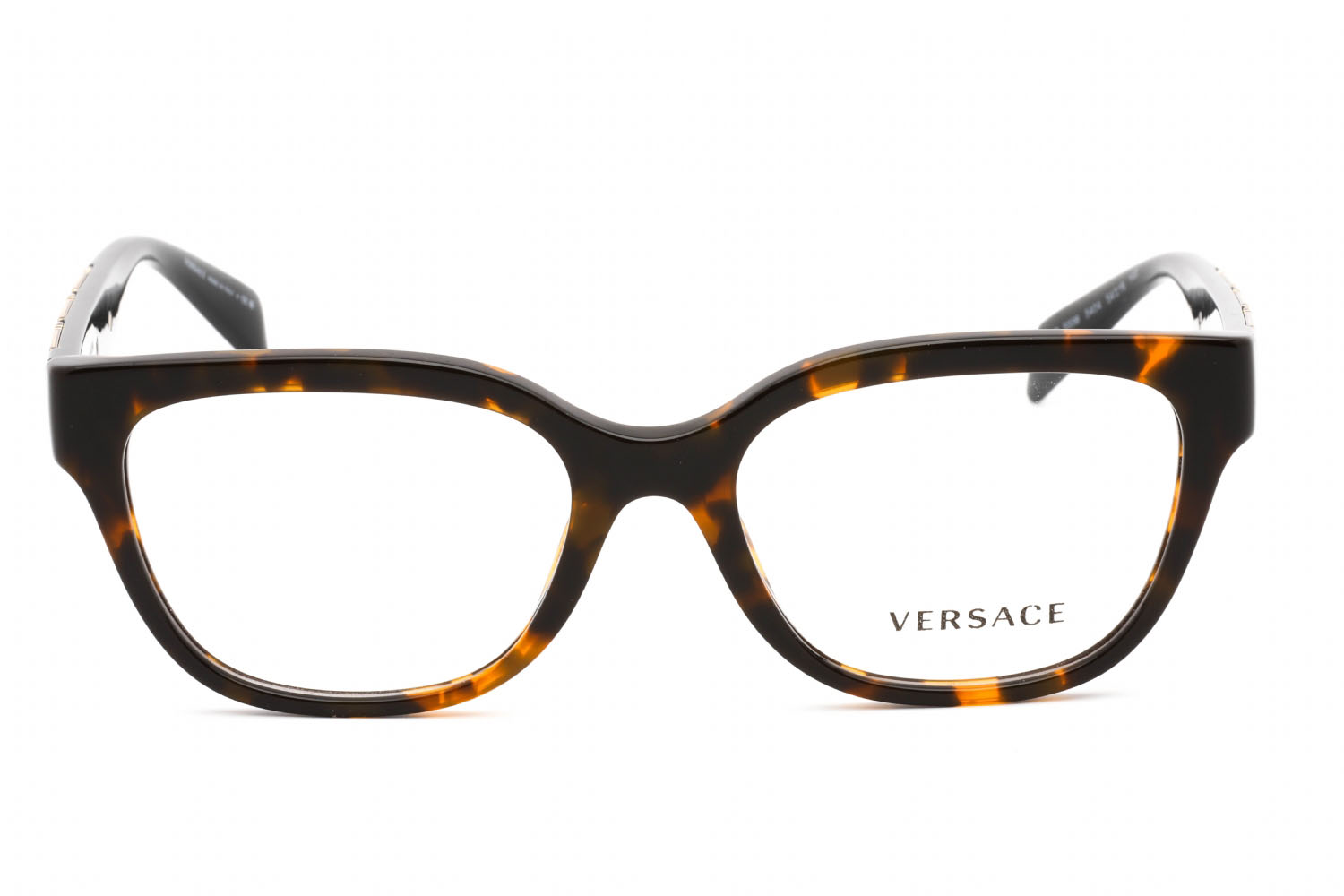 566785 Versace 0ve3338 Eyeglasses Havana Clear Lens 5809