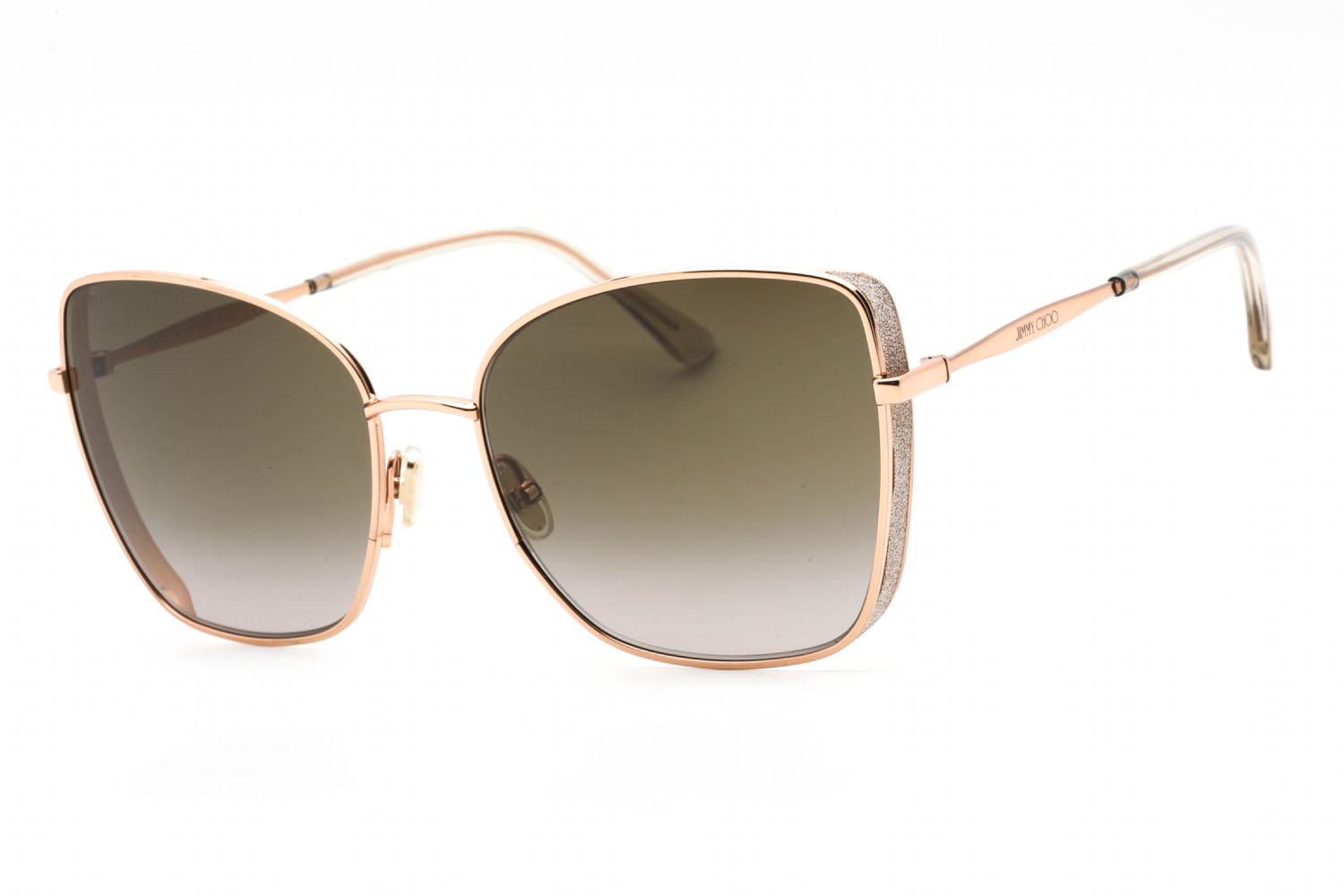 566699JimmyChooAlexis/SSunglassesGold Copper Brown Gradient