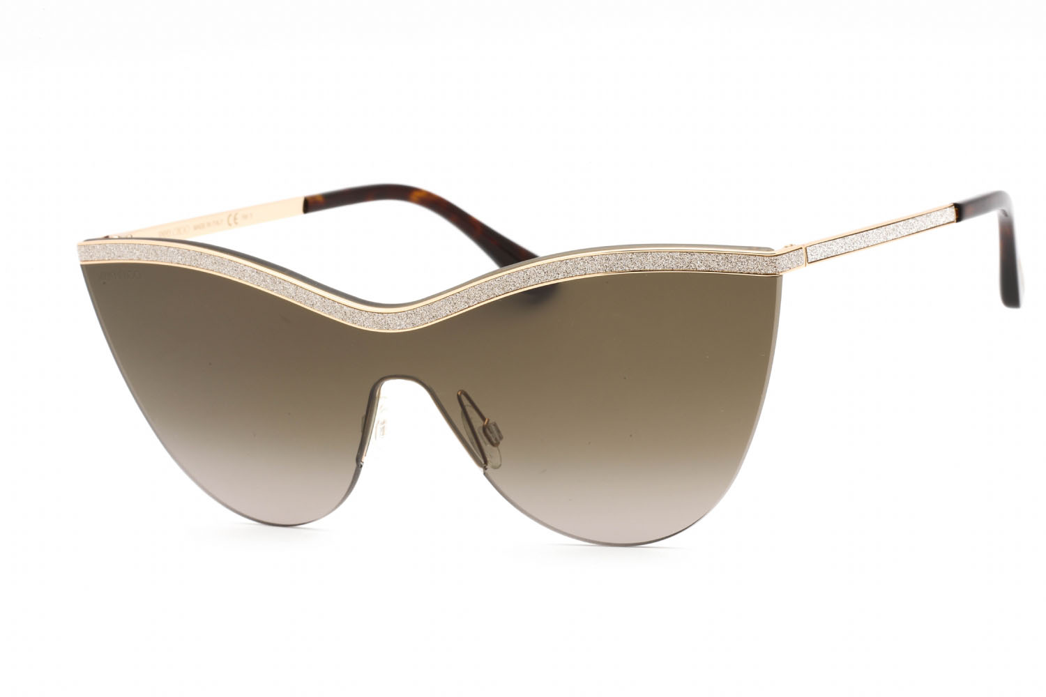 566853JimmyChooKRISTEN/SSunglassesGold Havana Brown