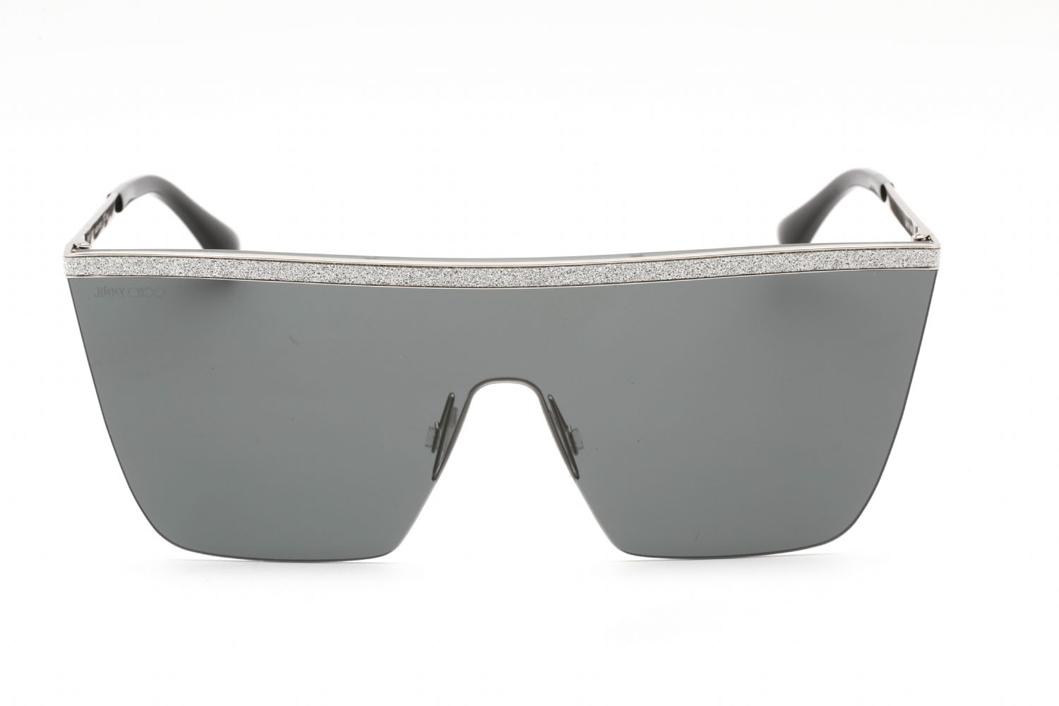 566827JimmyChooLEAH/SSunglassesSilver Black Grey