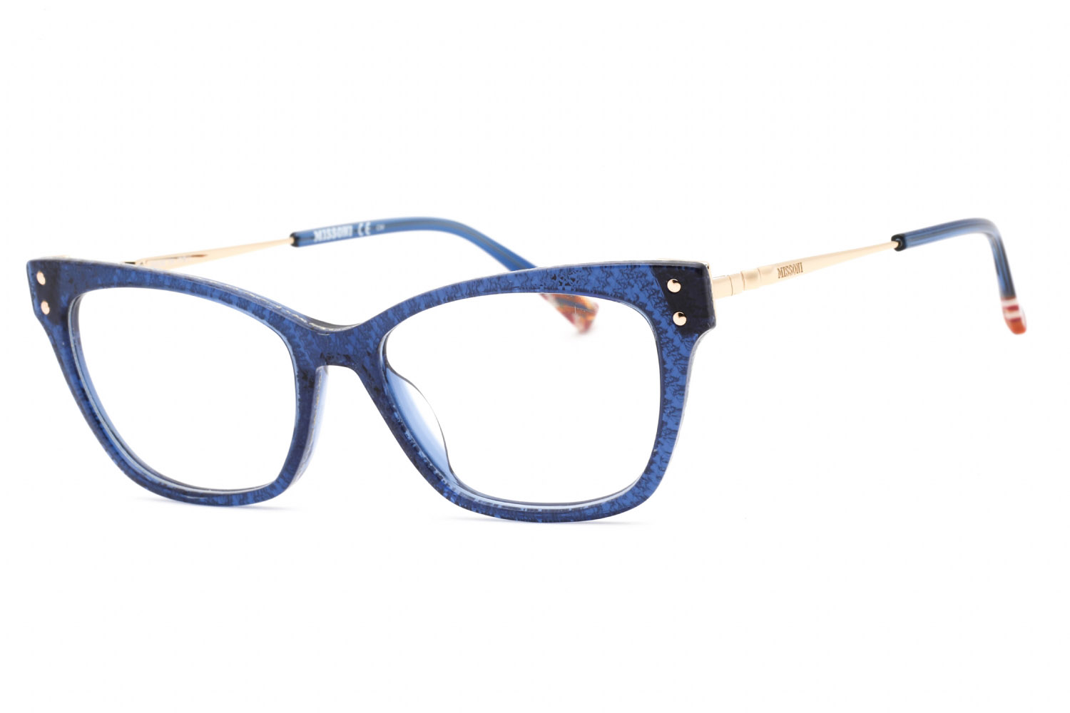 Missoni Mis 0045 Eyeglasses Blue 716736380636 Designer Eyewear Brands Distributor Wholesaler 2005